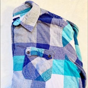 American Eagle Plaid Shirt Button Up